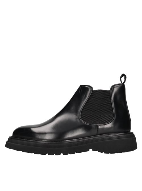 Beatles leather ankle boots BLU BARRETT | VAIL-011.1 POLISHED BNERO